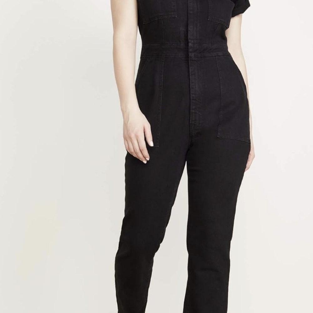 Black Women's Jumpsuit - Picture 4 of 6